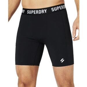 Superdry Men's Sport Core Tight Shorts - Black - Sports Shorts Superdry Men's Sport Core Tight Shorts - Black - Sports Shorts