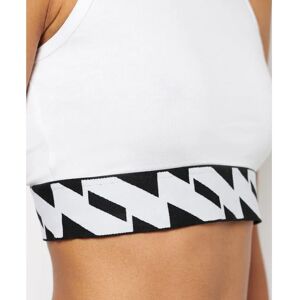 Superdry Dames Code Elastisch Croptop - Wit - Maat 14 UK Superdry Dames Code Elastisch Croptop - Wit - Maat 14 UK