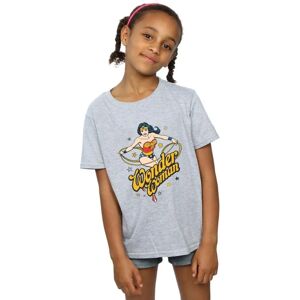 T-Shirt Wonder Woman Étoiles DC Comics - Gris Sport - T-Shirt T-Shirt Wonder Woman Étoiles DC Comics - Gris Sport - T-Shirt