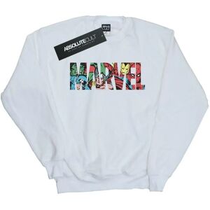 Marvel Logo Sweatshirt - Heavy Cotton Heavyweight Marvel Logo Sweatshirt - Heavy Cotton Heavyweight