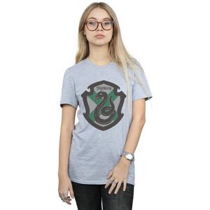 Absolute Cult Harry Potter Slytherin Crest Boyfriend Fit T-Shirt - Casual Absolute Cult Harry Potter Slytherin Crest Boyfriend Fit T-Shirt - Casual