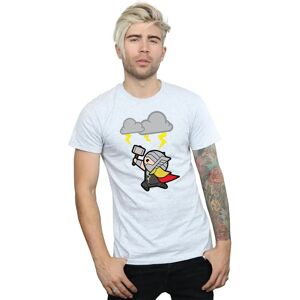 Absolute Cult Marvel Thor Bóg Piorunów T-shirt - Męski Szary XXL Absolute Cult Marvel Thor Bóg Piorunów T-shirt - Męski Szary XXL