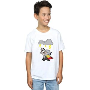 Absolute Cult Marvel Thor White Kawaii T-Shirt - Kids Absolute Cult Marvel Thor White Kawaii T-Shirt - Kids