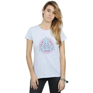 Absolute Cult Harry Potter Neon Deathly Hallows T-Shirt - T-Shirt Absolute Cult Harry Potter Neon Deathly Hallows T-Shirt - T-Shirt