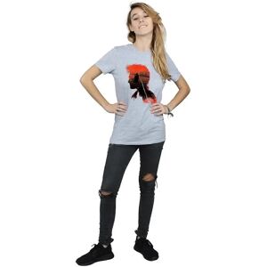 Harry Potter Women's Battle Silhouette T-Shirt - Casual Wear Harry Potter Women's Battle Silhouette T-Shirt - Casual Wear