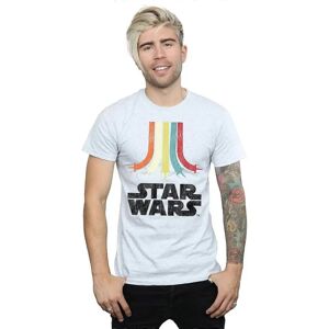 Absolute Cult Star Wars Męska Koszulka Tęczowa Szara Sportowa Absolute Cult Star Wars Męska Koszulka Tęczowa Szara Sportowa