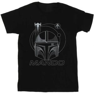Absolute Cult Star Wars Mandalorian Pierścienie Hełm T-Shirt - T-Shirt Absolute Cult Star Wars Mandalorian Pierścienie Hełm T-Shirt - T-Shirt