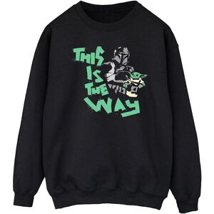 Absolute Cult Star Wars Sweatshirt Mandalorien - Homme Noir XXL Absolute Cult Star Wars Sweatshirt Mandalorien - Homme Noir XXL