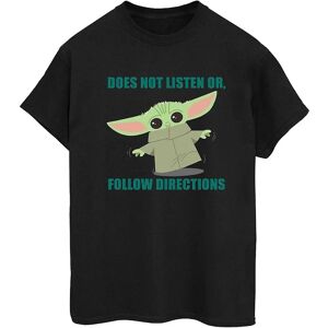 Star Wars The Mandalorian Grogu Hört Nicht Navy Blue T-Shirt - Erwachsen Star Wars The Mandalorian Grogu Hört Nicht Navy Blue T-Shirt - Erwachsen