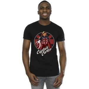 Absolute Cult Marvel Men's What If Captain Carter T-Shirt Black XX-Large - T-Shirt Absolute Cult Marvel Men's What If Captain Carter T-Shirt Black XX-Large - T-Shirt