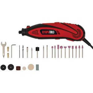 Olympia Power Tools Mini Rotary Multi Tool - 135W, 40 Accessories Olympia Power Tools Mini Rotary Multi Tool - 135W, 40 Accessories