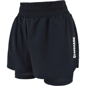 Gymshark Pulse Mid Rise Zwarte Dames Elevate Shorts - XS Gymshark Pulse Mid Rise Zwarte Dames Elevate Shorts - XS