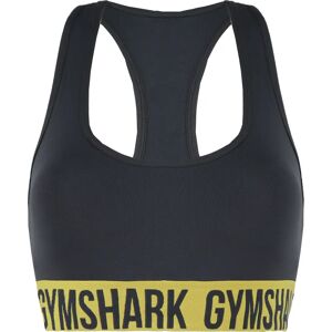 Gymshark Fit Charcoal Marokkaans Geel Dames Sportbeha - Zwart - M Gymshark Fit Charcoal Marokkaans Geel Dames Sportbeha - Zwart - M