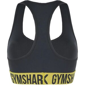 Gymshark Fit Charcoal Marokkaans Geel Dames Sportbeha - Zwart - XS Gymshark Fit Charcoal Marokkaans Geel Dames Sportbeha - Zwart - XS