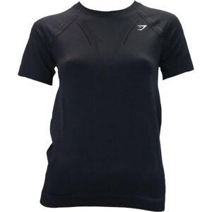 Gymshark Model GLST4274 Black Seamless T-Shirt - Women’s XS Gymshark Model GLST4274 Black Seamless T-Shirt - Women’s XS
