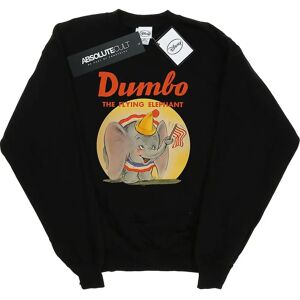 Disney Boys Dumbo Flying Elephant Sweatshirt - Kids Heavy Cotton-Polyester - Black Disney Boys Dumbo Flying Elephant Sweatshirt - Kids Heavy Cotton-Polyester - Black