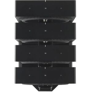 Support Mural Flexson pour 4 Sonos Amps - Acier Noir - Publicité Support Mural Flexson pour 4 Sonos Amps - Acier Noir - Publicité