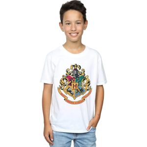 Absolute Cult Harry Potter Hogwarts Wapen Wit T-Shirt Absolute Cult Harry Potter Hogwarts Wapen Wit T-Shirt