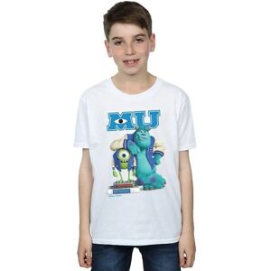 Disney Boys Monsters University White T-Shirt - T-Shirt Disney Boys Monsters University White T-Shirt - T-Shirt