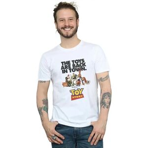 Disney Toy Story Movie Poster T-Shirt - Wit - Slank Pasvorm Disney Toy Story Movie Poster T-Shirt - Wit - Slank Pasvorm