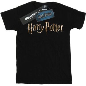 Harry Potter Full Colour Logo T-Shirt voor Meisjes - Zwart Harry Potter Full Colour Logo T-Shirt voor Meisjes - Zwart
