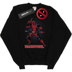 Marvel Deadpool Gun Sword Sweatshirt - Black XXL Marvel Deadpool Gun Sword Sweatshirt - Black XXL
