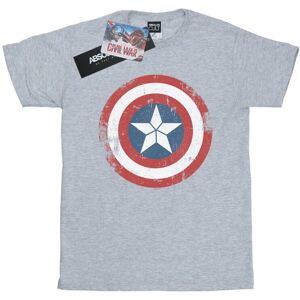 Marvel Captain America Civil War Distressed Shield Boyfriend T-Shirt Marvel Captain America Civil War Distressed Shield Boyfriend T-Shirt