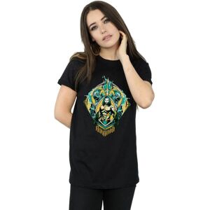 Absolute Cult DC Comics Aquaman Trench Crest Black X-Large - T-Shirt Absolute Cult DC Comics Aquaman Trench Crest Black X-Large - T-Shirt