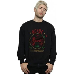 Absolute Cult AC/DC Kerstmis Hells Bells Hoodie voor Mannen - Hoodie Absolute Cult AC/DC Kerstmis Hells Bells Hoodie voor Mannen - Hoodie