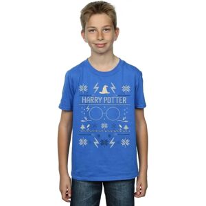 Absolute Cult Harry Potter Jongens Royal Blue Model T-shirt - Jongens T-shirt Absolute Cult Harry Potter Jongens Royal Blue Model T-shirt - Jongens T-shirt