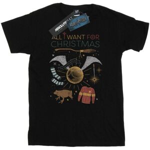 Absolute Cult Harry Potter Herren All I Want For Christmas T-Shirt - T-Shirt Absolute Cult Harry Potter Herren All I Want For Christmas T-Shirt - T-Shirt
