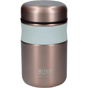 Built Thermos Food Jar - Rose Gold - 490 ml - Double Wall Stainless Steel Built Thermos Food Jar - Rose Gold - 490 ml - Double Wall Stainless Steel