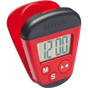 Taylor Pro Kitchen Clip Digital Timer - Red Taylor Pro Kitchen Clip Digital Timer - Red