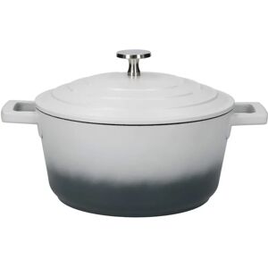 MasterClass Grey Ombre Cast Aluminium 20cm 2.5L Casserole Dish - Light Weight MasterClass Grey Ombre Cast Aluminium 20cm 2.5L Casserole Dish - Light Weight