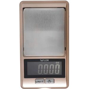 Taylor Pro Ultra Precision Kitchen Scale - Rose Gold - 0.01g - 500g Taylor Pro Ultra Precision Kitchen Scale - Rose Gold - 0.01g - 500g
