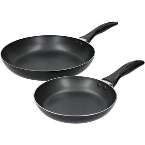 KitchenCraft Non-Stick Induction Frying Pan Set - 20cm & 28cm - KitchenCraft KitchenCraft Non-Stick Induction Frying Pan Set - 20cm & 28cm - KitchenCraft