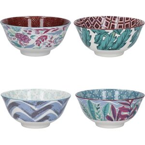 KitchenCraft Vibrance 15cm Bowl Set of 4 KitchenCraft Vibrance 15cm Bowl Set of 4