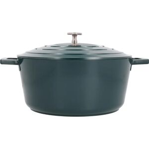 MasterClass Cast Aluminium 5L Hunter Green Casserole Dish with Lid - Casserole Dish MasterClass Cast Aluminium 5L Hunter Green Casserole Dish with Lid - Casserole Dish