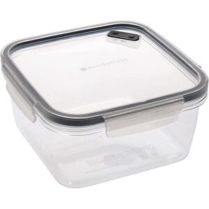 Masterclass Eco-Snap Recycled Food Container - Food Storage, 0.8L, Square - Clear Masterclass Eco-Snap Recycled Food Container - Food Storage, 0.8L, Square - Clear