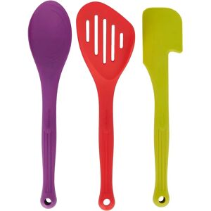Colourworks Brights Silicone Three Piece Kitchen Tool Kit - Kitchen utensil set Colourworks Brights Silicone Three Piece Kitchen Tool Kit - Kitchen utensil set