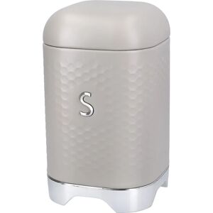 Lovello Geo Metal Sugar Canister - Latte Cream - 3 Variant Attributes - Product Type Lovello Geo Metal Sugar Canister - Latte Cream - 3 Variant Attributes - Product Type