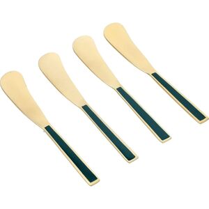 Artesa Enamel Green Butter Spreader Set of 4 - Butter Spreader Artesa Enamel Green Butter Spreader Set of 4 - Butter Spreader