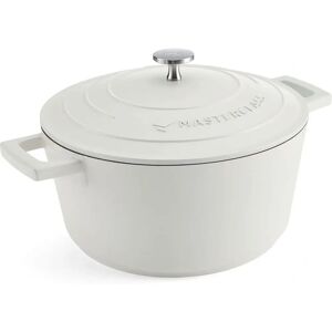 Masterclass Cream Cast Aluminium Casserole Dish - 4L - Unisex Masterclass Cream Cast Aluminium Casserole Dish - 4L - Unisex