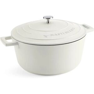 MasterClass Cream Cast Aluminium Casserole Dish - 5L MasterClass Cream Cast Aluminium Casserole Dish - 5L