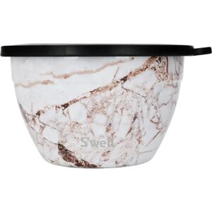 S'WELL Calacatta Gold Salad Bowl Kit - 1.9L Stainless Steel, Leak-proof S'WELL Calacatta Gold Salad Bowl Kit - 1.9L Stainless Steel, Leak-proof
