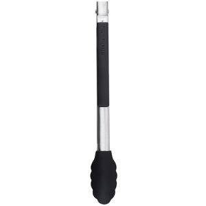 KitchenAid Black Silicone Tongs - 30cm, Side-Locking, Unisex KitchenAid Black Silicone Tongs - 30cm, Side-Locking, Unisex