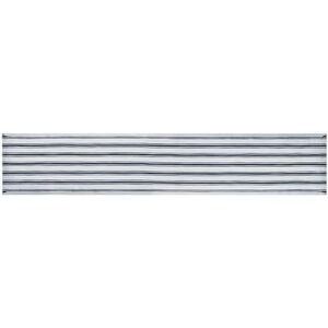 Mikasa Navy Stripe Cotton Linen Table Runner - Table Runner Mikasa Navy Stripe Cotton Linen Table Runner - Table Runner