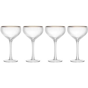 Mikasa Sorrento Crystal Glasses - 350ml, Set of 4 Mikasa Sorrento Crystal Glasses - 350ml, Set of 4