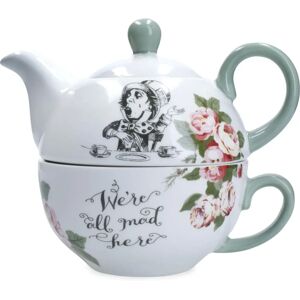 Mikasa V&A Alice In Wonderland Bone China Tea For One Teapot - Teapot Mikasa V&A Alice In Wonderland Bone China Tea For One Teapot - Teapot