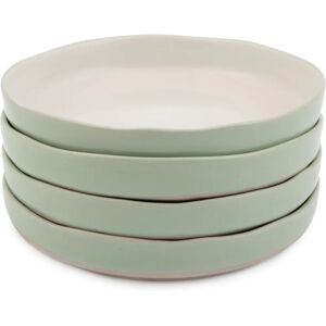 Jamie Oliver Big Love Stoneware Dishy Bowls - Set of 4 - Green Jamie Oliver Big Love Stoneware Dishy Bowls - Set of 4 - Green
